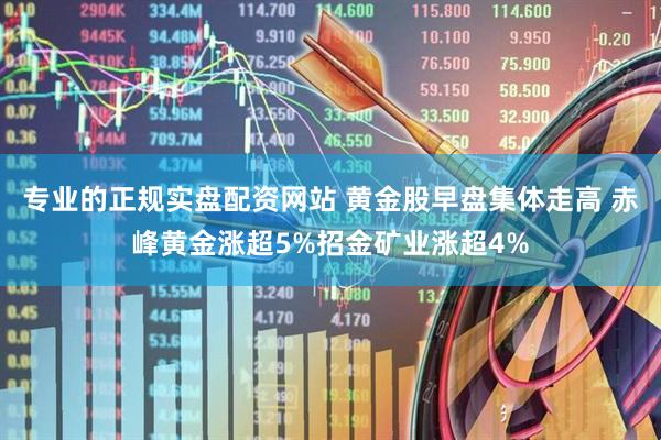 专业的正规实盘配资网站 黄金股早盘集体走高 赤峰黄金涨超5%招金矿业涨超4%